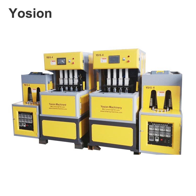 Yosion Machinery 2 cavity semi automatic pet bottle blowing machine for business for making bottle-2