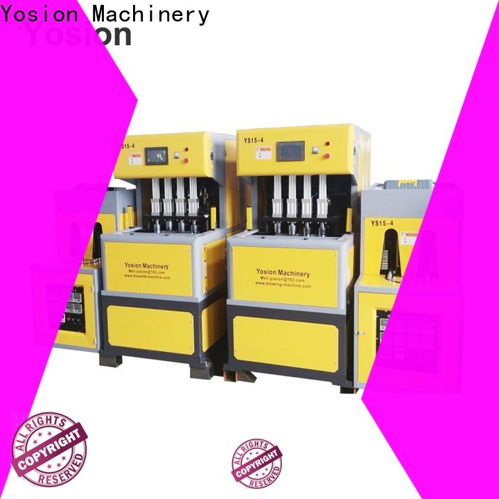 Yosion Machinery best semi automatic pet blow molding machine price company for bottles