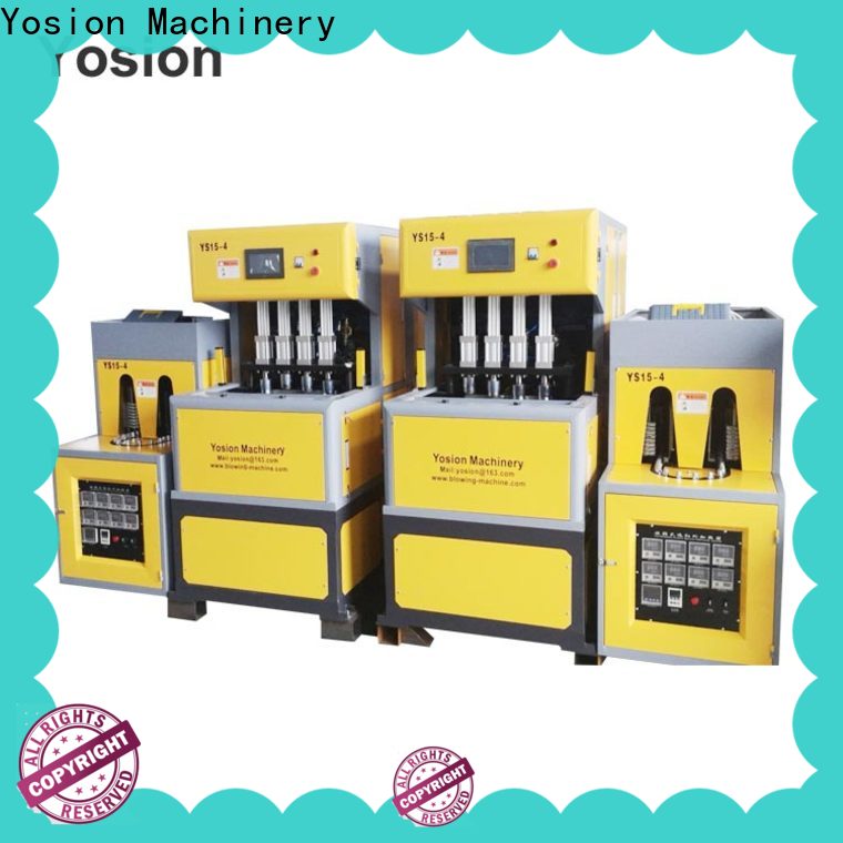 Yosion Machinery semi automatic pet blow molding machine company for bottles