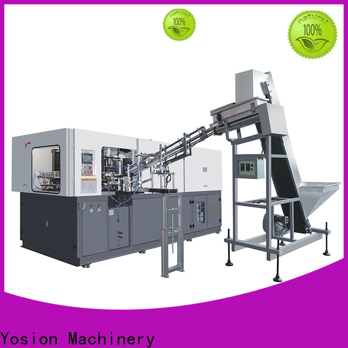 Yosion Machinery new semi auto pet blow moulding machine suppliers for Alcohol bottle