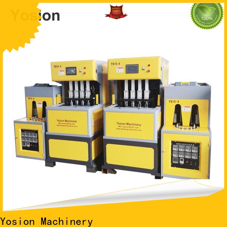 Yosion Machinery semi automatic pet blow moulding machine manufacturers for Alcohol bottle