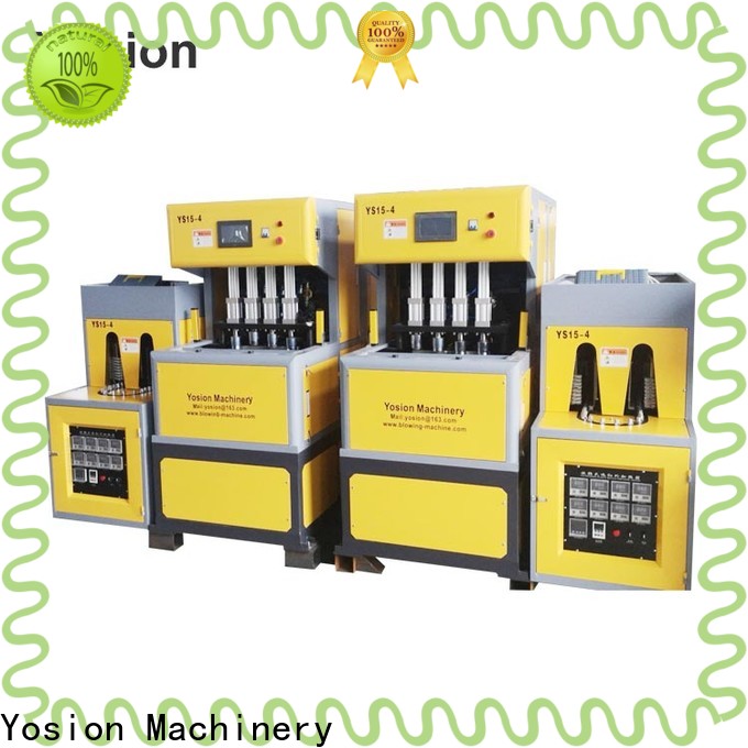 Yosion Machinery high-quality 2 cavity semi automatic pet bottle blowing machine suppliers for medicine bottle