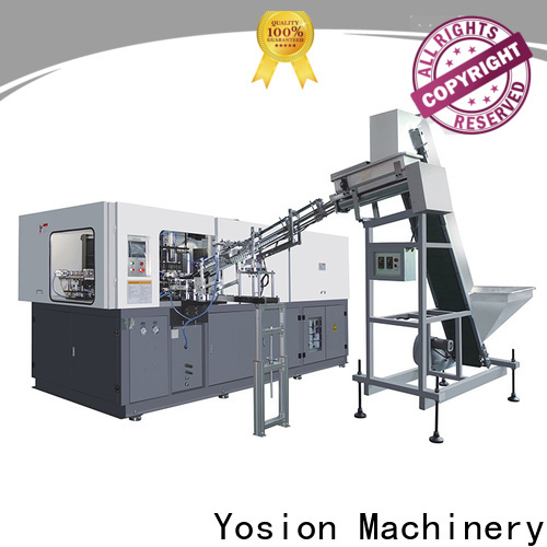 Yosion Machinery semi automatic pet stretch blow moulding machine suppliers for cosmetics bottle