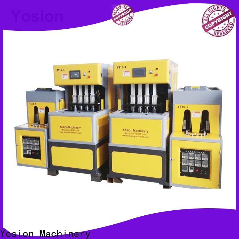 high-quality semi auto pet blow moulding machine supply for cosmetics bottle