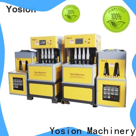 Yosion Machinery semi automatic pet stretch blow moulding machine suppliers for liquid soap bottle