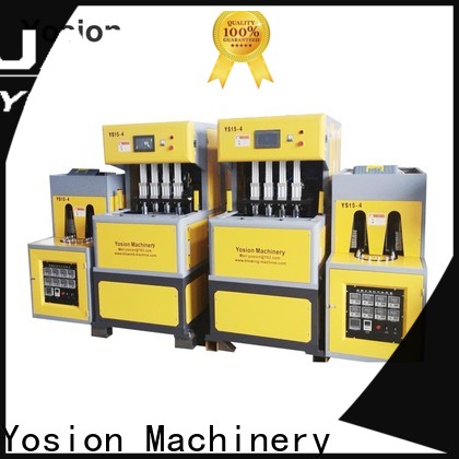 Yosion Machinery high-quality 2 cavity semi automatic pet bottle blowing machine price suppliers for thicker bottle making