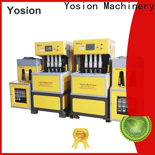 Yosion Machinery new 2 cavity semi automatic pet bottle blowing machine price for business for disinfectant bottle