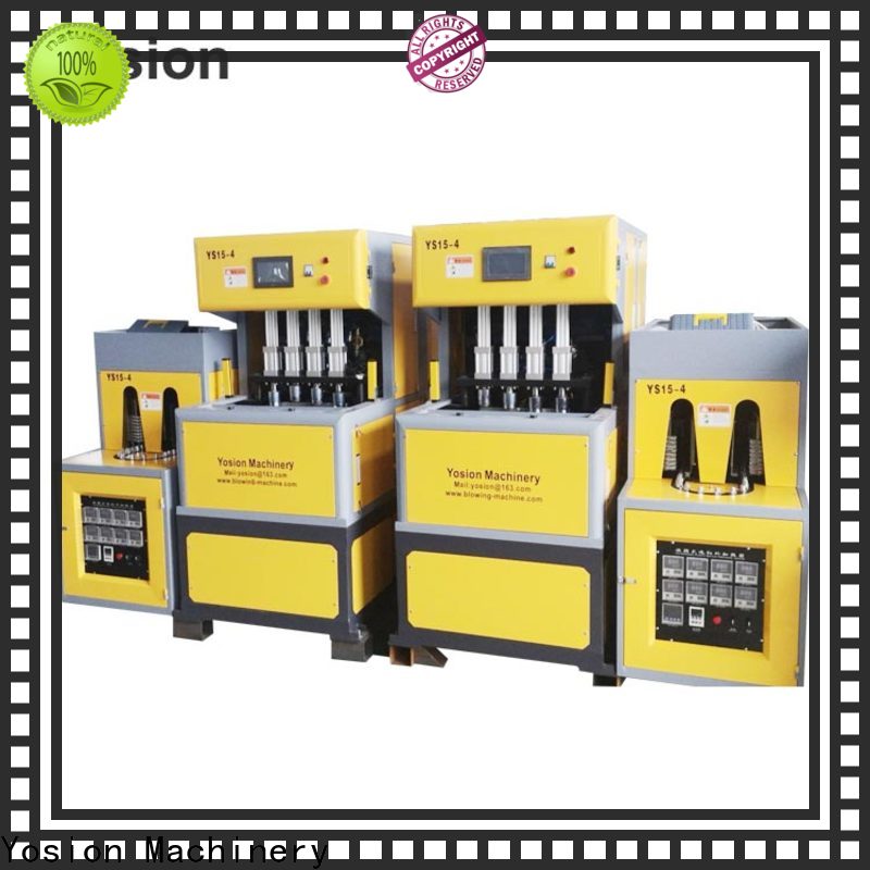 Yosion Machinery semi-automatic pet blowing machine company for cosmetics bottle