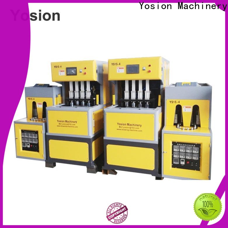 Yosion Machinery semi automatic pet blow molding machine price company for jars