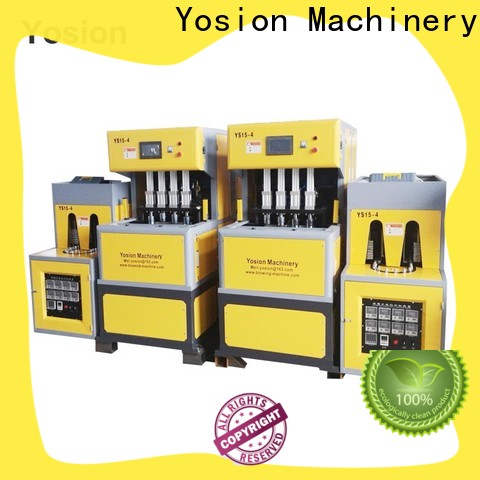 Yosion Machinery high-quality 2 cavity semi automatic pet bottle blowing machine price supply