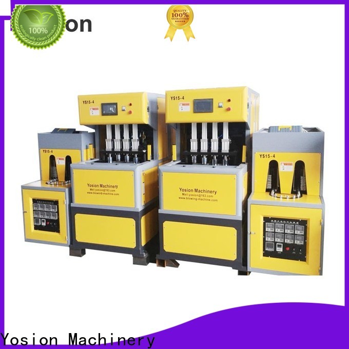 Yosion Machinery top 2 cavity semi automatic pet bottle blowing machine suppliers for Alcohol bottle