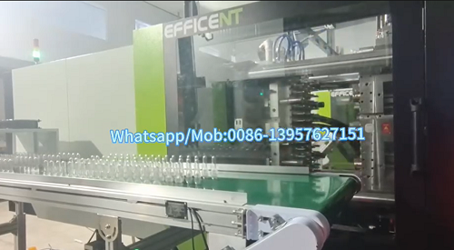 The Myanmar customer's PET bottle preform production line is now in normal production